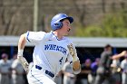 Baseball vs Emerson  Wheaton College Baseball vs Emerson College. - Photo By: KEITH NORDSTROM : Wheaton, Baseball